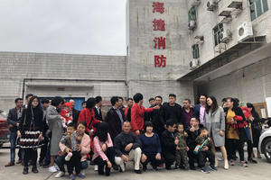 廣東海捷消防科技有限公司工廠(chǎng)全體員工合照